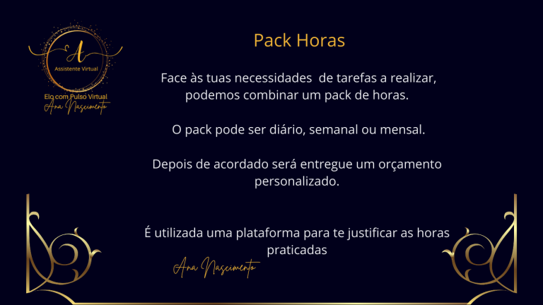 Painel site packk horas